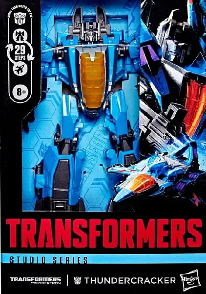 TRANSFORMERS: WAR FOR CYBERTRON STUDIO SERIES VOYAGER CLASS ACTION FIGURE THUNDERCRACKER 16 CM